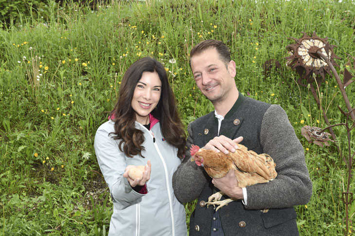 Alois Seyrling (Hotelier), Alexandra Polzin Sommerbeginn mit VIPs im Hotel und Spa Klosterbr&auml;u Seefeld   vom 06. bis 8.06.2021 Photo: / BrauerPhotos / G.Nitschke